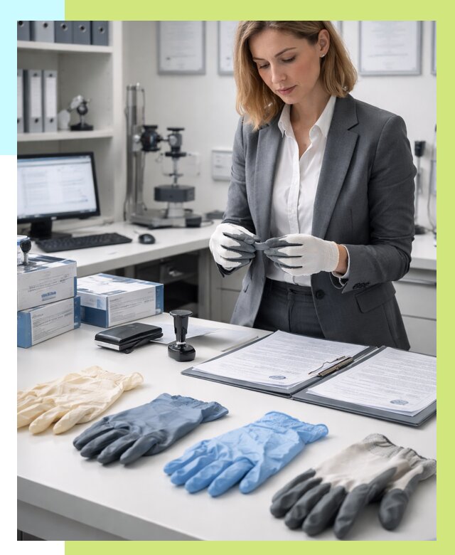 Сертификация перчаток в Гае от 8641 р. | Алешин-Гай