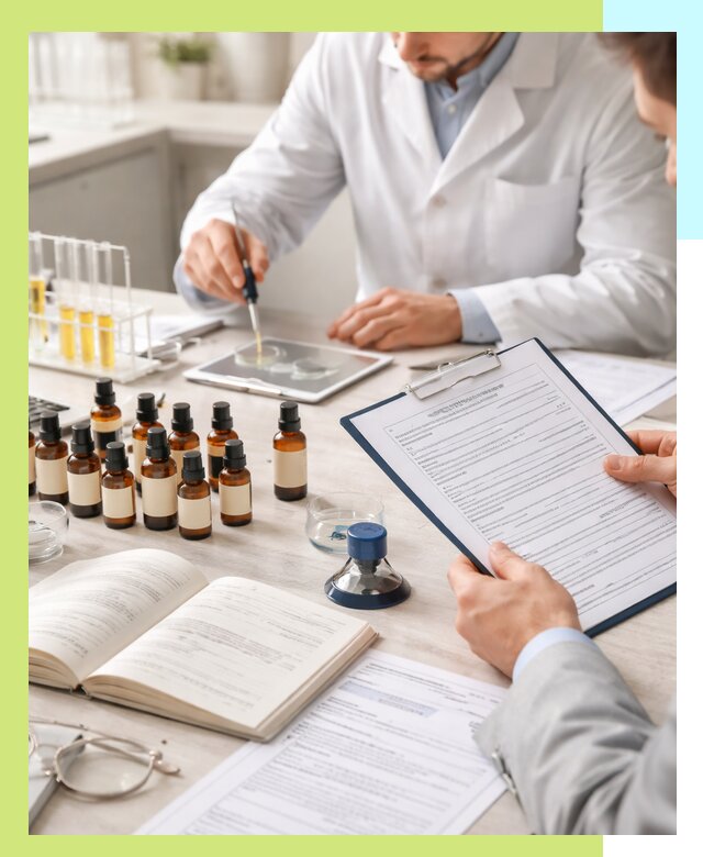 Сертификация эфирных масел и документация качества в Гае
