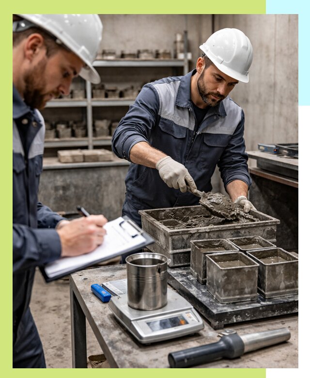 Сертификация качества и соответствия бетона в Гае