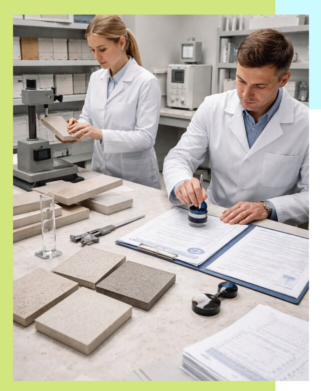 Сертификация плитки и керамики в Гае с документами