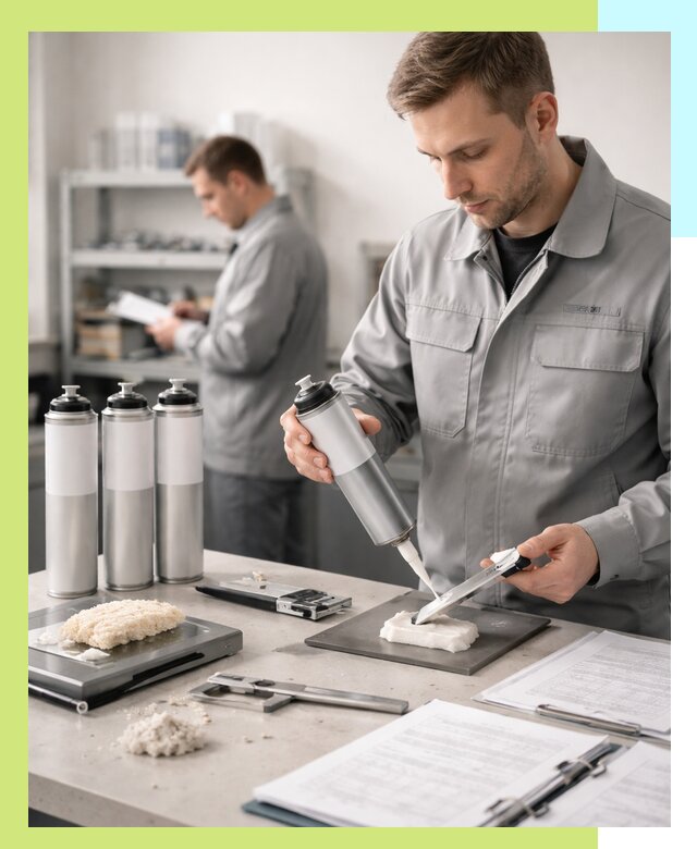 Сертификация монтажной пены и соответствие стандартам в Гае