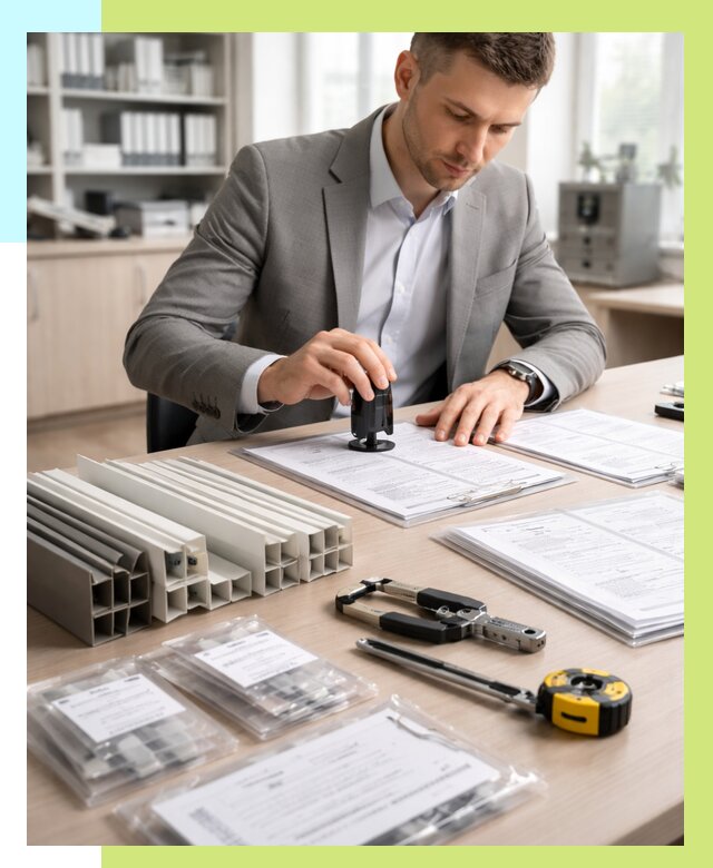 Сертификация ПВХ продукции в Гае от 8641 р., Алешин-Гай