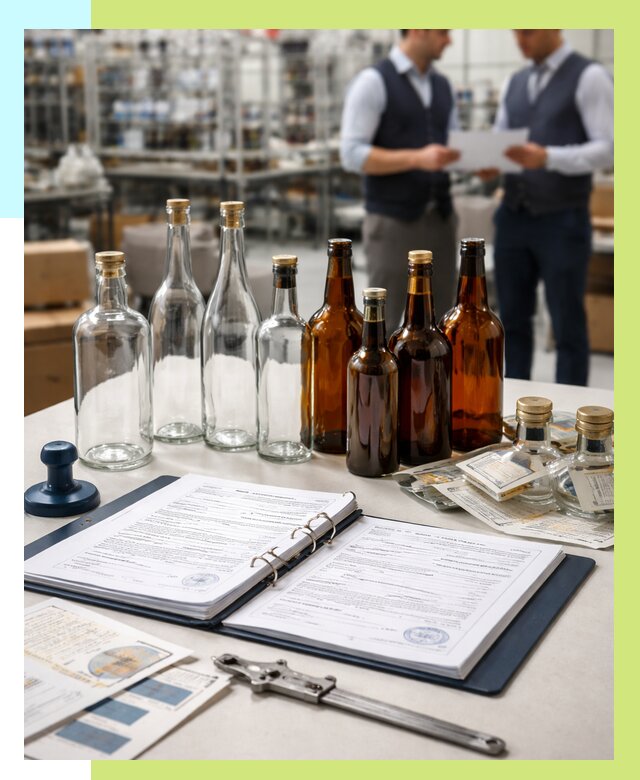 Сертификация стеклянных бутылок в Гае от 25415 р. | Алешин-Гай