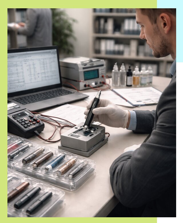 Сертификация электронных сигарет и вейпов в Гае