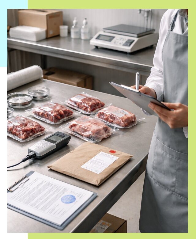 Сертификат на мясо и декларация в Гае от 8641 р. | Алешин-Гай