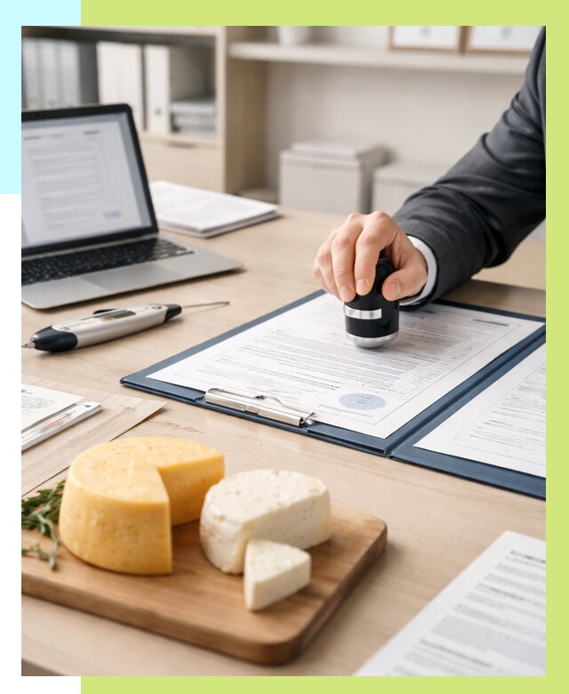 Сертификация сыров в Гае от 15249 р | Сертификат на сыр Алешин-Гай