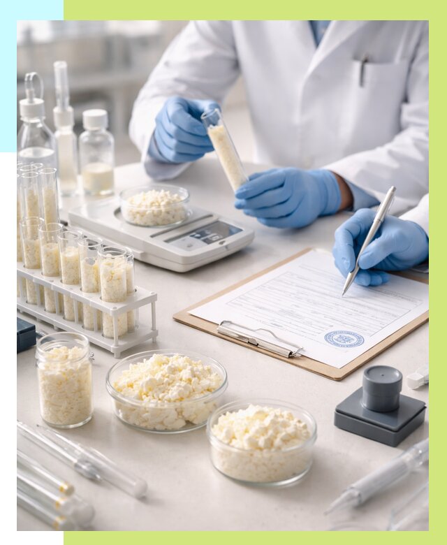 Сертификация творога в Гае от 12199 р. под ключ | Алешин-Гай