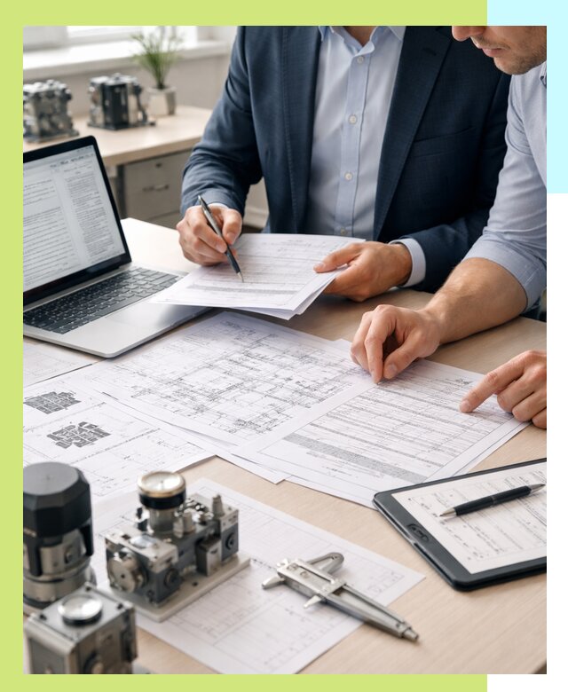 Разработка технических условий на продукцию и оборудование в Гае