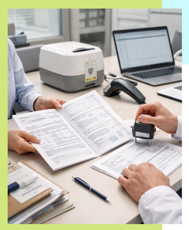 Оформление паспорта на товар и сопроводительных документов в Гае