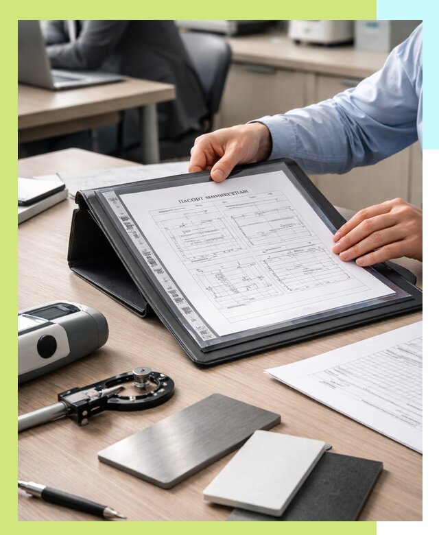 Оформление паспорта материала для продукции в Гае