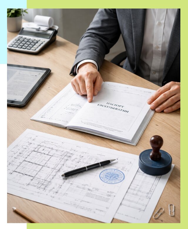 Паспорт эксплуатации в Гае под ключ от 4575 р. Алешин-Гай