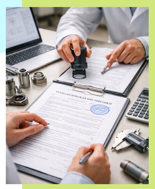 Технологическая инструкция в Гае от 8641 р., под ключ Алешин-Гай