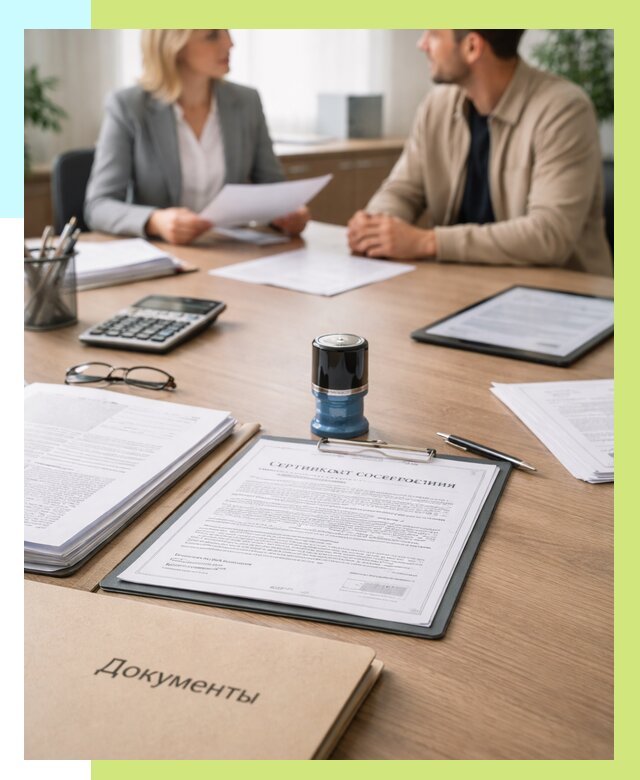 Сертификат соответствия на продукцию в Гае от 15249 р.|Алешин-Гай