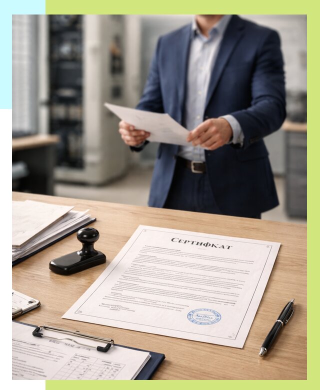 Сертификат на оборудование в Гае от 15249 р. | Алешин-Гай