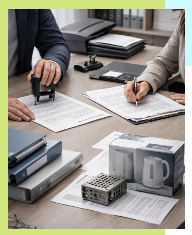 Оформление деклараций соответствия на продукцию в Гае