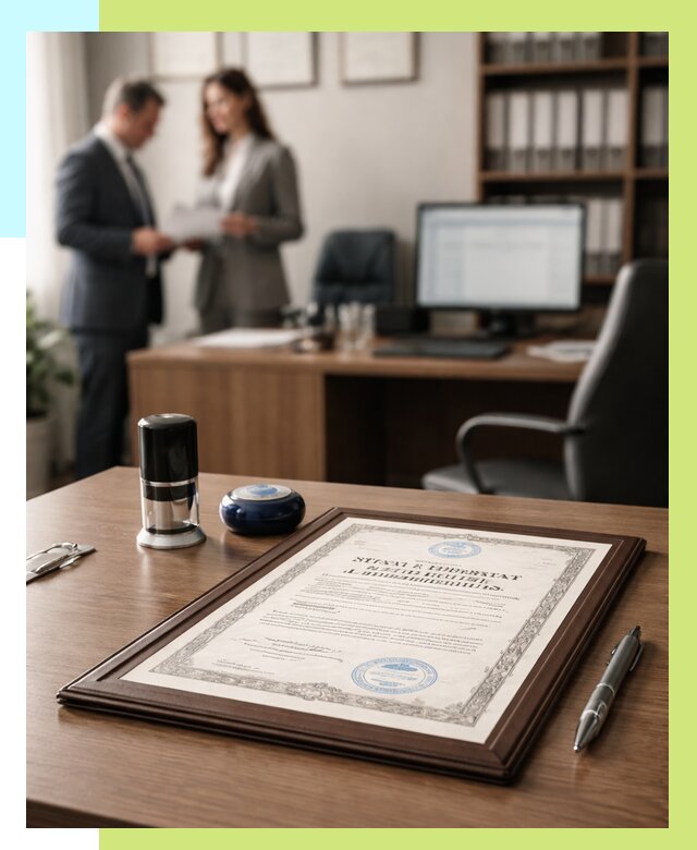 Свидетельство о регистрации продукции в Гае от 9149 р.|Алешин-Гай