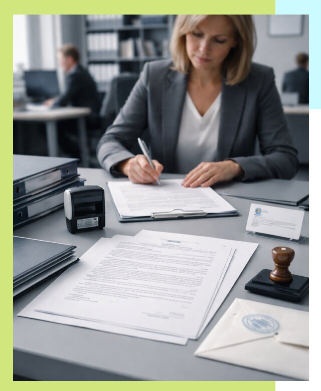 Оформление отказного письма для продукции и оборудования в Гае