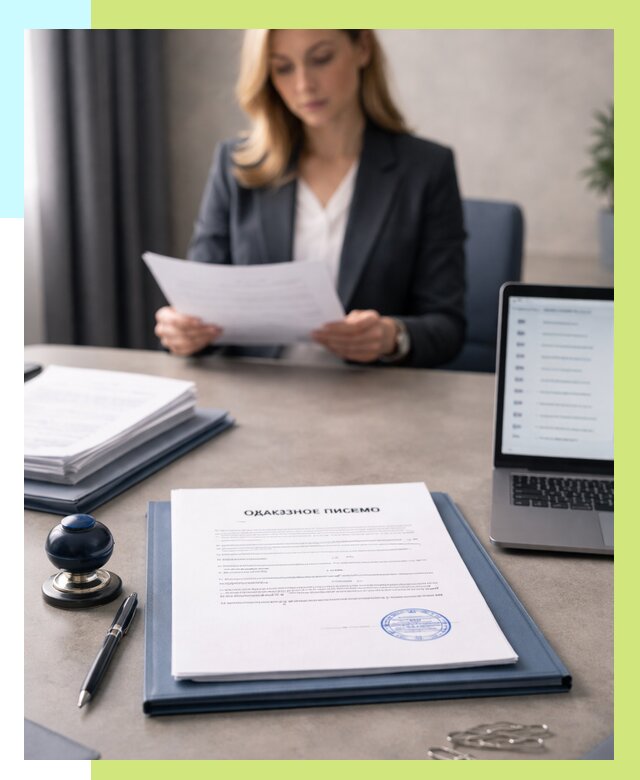 Отказное письмо для маркетплейсов в Гае от 2542 р., Алешин-Гай