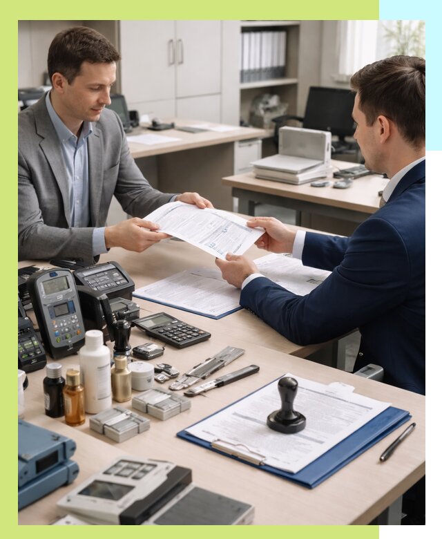 Оформление и получение заключения РЧЦ для оборудования в Гае