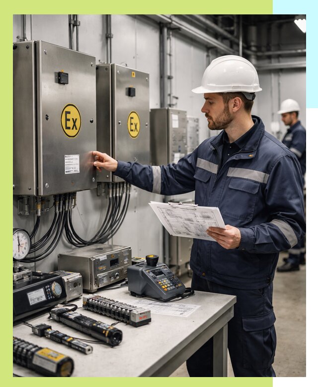 Сертификат взрывозащиты промышленного оборудования в Гае