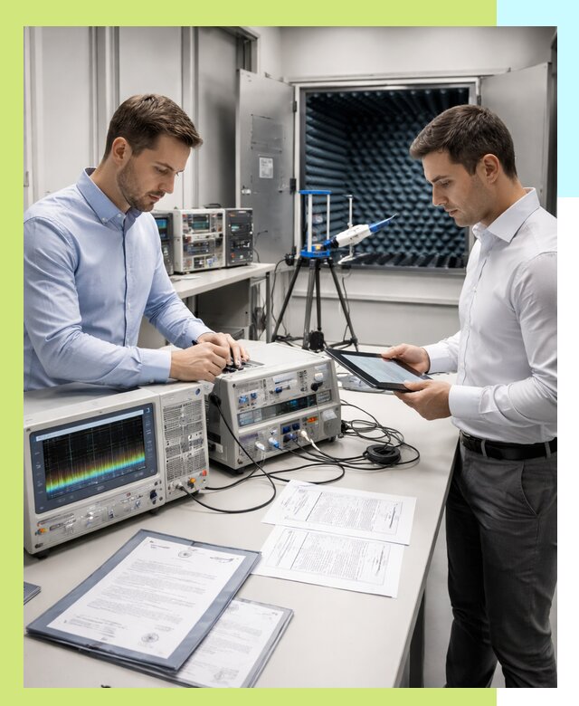 Оформление и выдача сертификата ЭМС для продукции в Гае