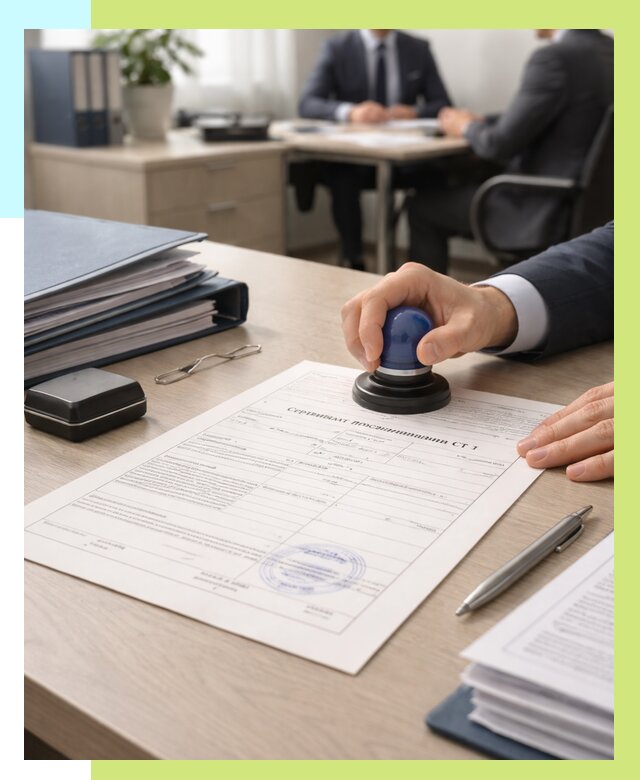 Сертификат происхождения СТ 1 в Гае от 4575 р. | Алешин-Гай