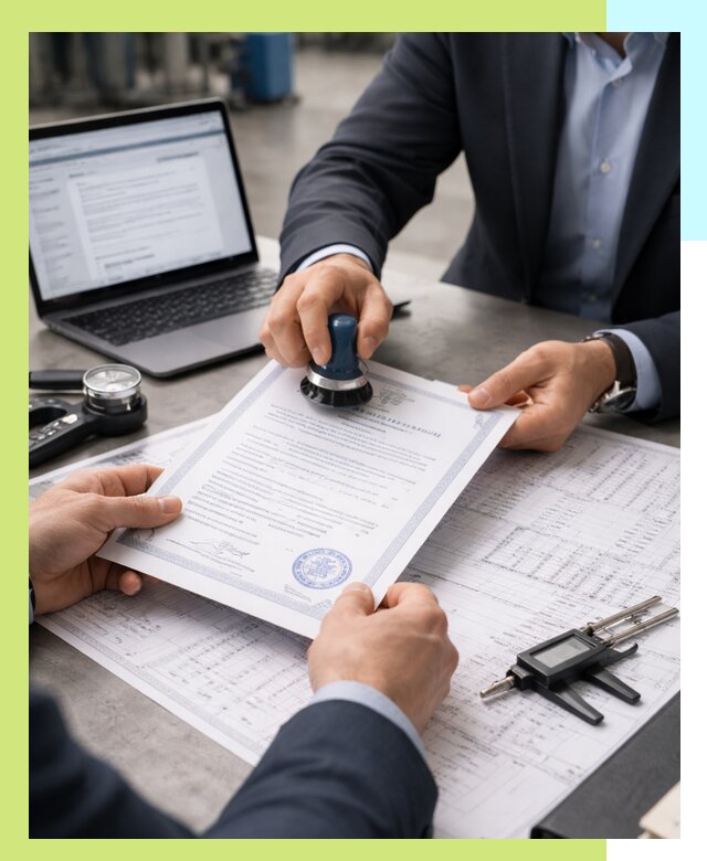 Оформление сертификата промышленной безопасности в Гае