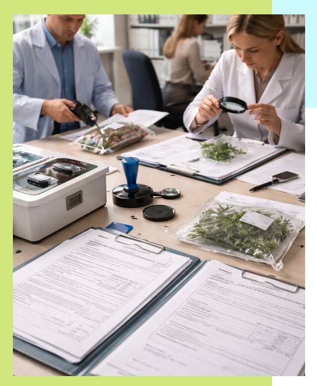 Оформление карантинного сертификата для растений в Гае