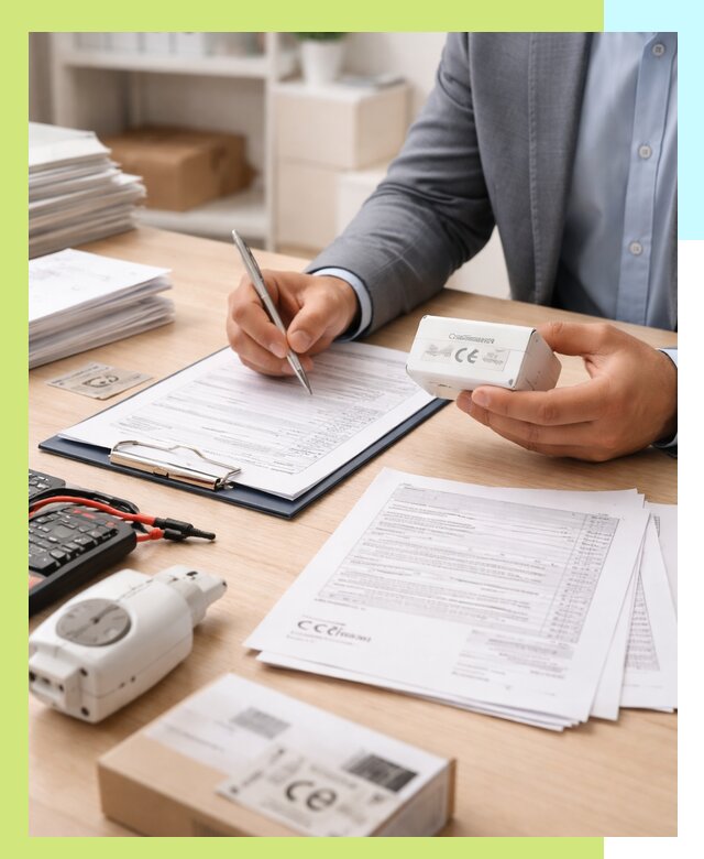 Получение CE сертификата соответствия продукции в Гае
