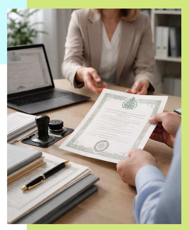 Халяль сертификат в Гае, получить от 15249 р. | Алешин-Гай