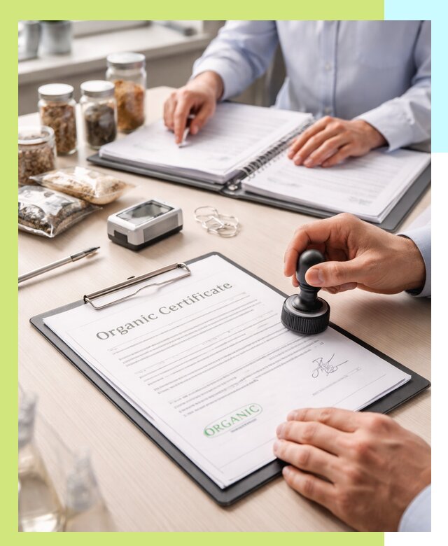 Получение органик сертификата для продукции в Гае