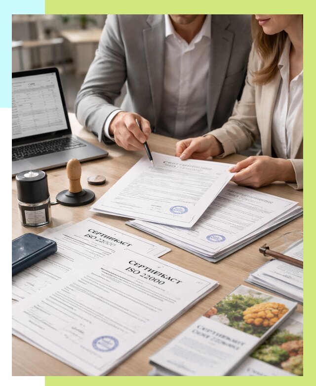 Сертификат ISO 22000 в Гае от 40664 р. под ключ | Алешин-Гай