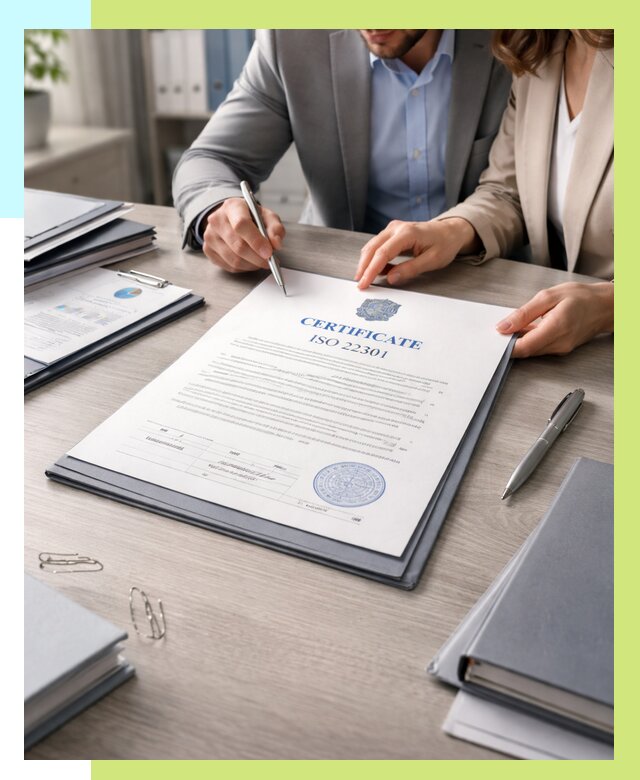 Сертификат ISO 22301 в Гае от 45747 р. | Алешин-Гай срочно