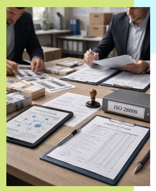 Получение сертификата ISO 28000 по безопасности цепи поставок в Гае