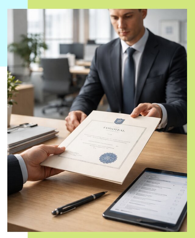 Сертификат ISO 30301 в Гае от 35581 р. | Алешин-Гай - под ключ