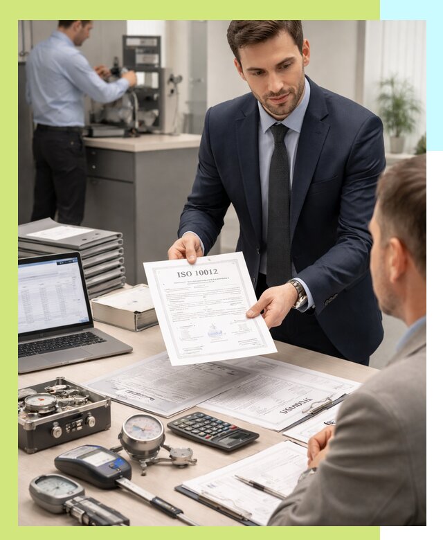 Выдача сертификата ISO 10012 по требованиям метрологии в Гае