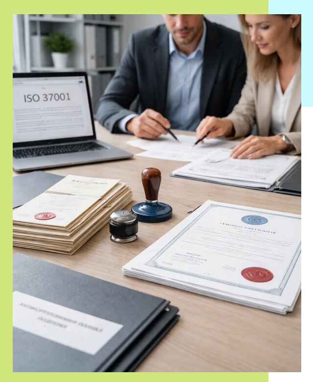 Получение сертификата ISO 37001 по системе борьбы с коррупцией в Гае